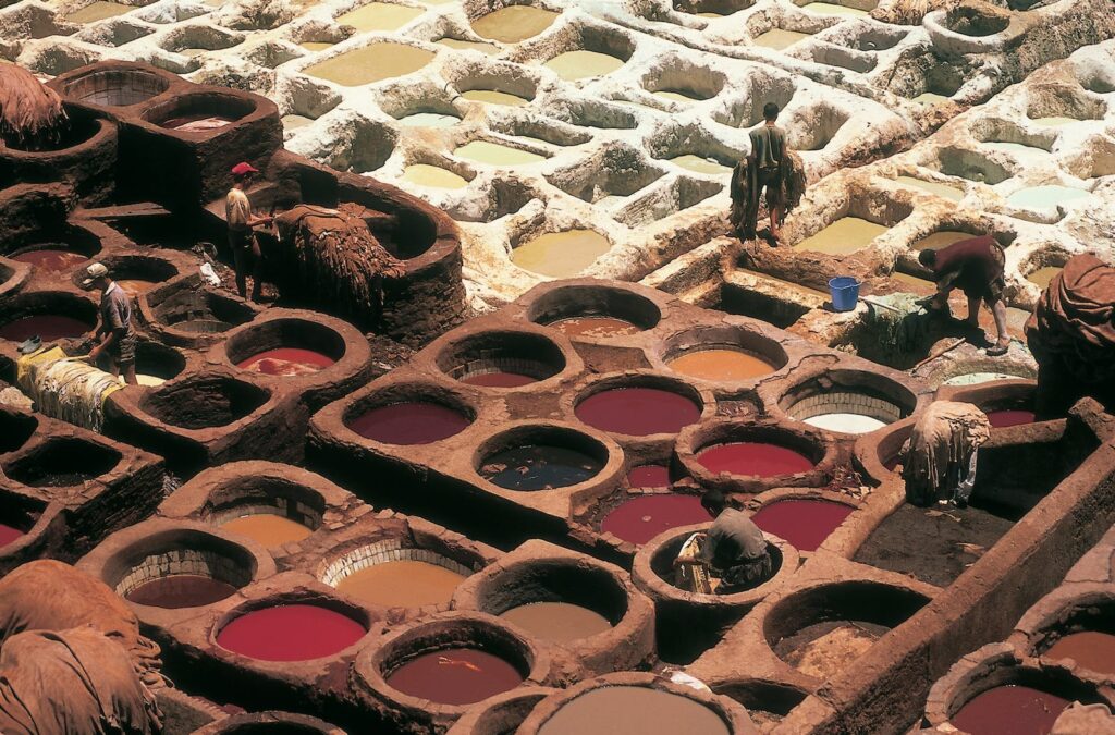 Chouara Tannery in Fez, Morocco